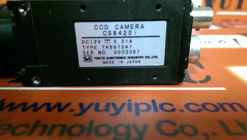 TELI CS8420I CCD CAMERA TK5572A7 - PLC DCS SERVO Control MOTOR 